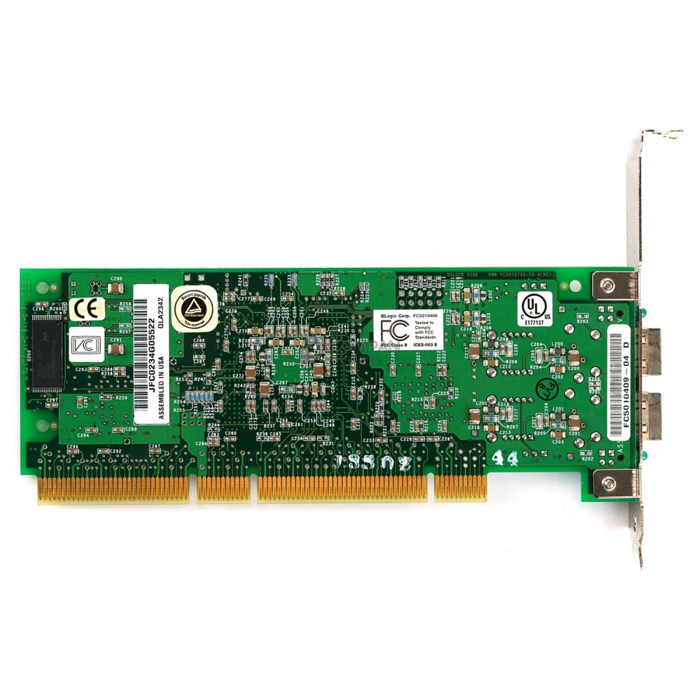 FC5010409-04 QLOGIC QLA2342 2GB DUAL CHANNEL FC ADAPTER PCI-X